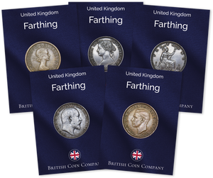 Ultimate Farthing Coin Collection 95 Coins