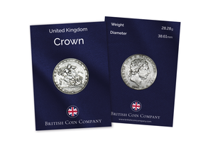Crown Type Collection Charles II to Queen Elizabeth II - 19 Coins