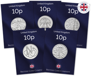 2019 A-Z 10p Complete Coin Collection - 26 Coins
