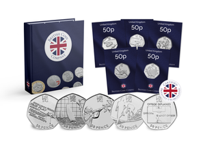 Olympic 50p Coin Collection 29 Coins - Brilliant uncirculated